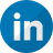 linkedin in linked media social icon