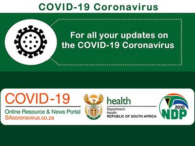 Every SA website must add a COVID-19 information link to promote the govt portal