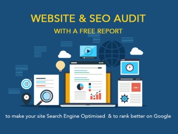 We do a Website & SEO Audit and send you an analyses report, free