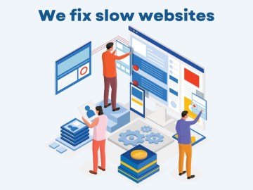 We fix slow websites
